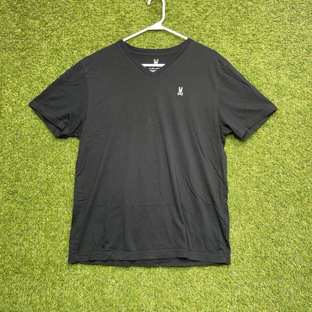 Psycho Bunny Robert Godley Shirt Mens 6 Medium Classic Short Sleeve Performance